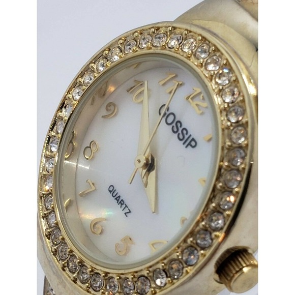 Gossip Women\'s Gold Tone Watch Gift Set